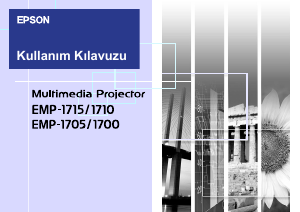 Kullanım kılavuzu Epson EMP-1700 Projektör