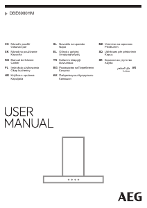 Manual AEG DBE6980HM Hotă