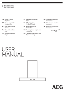 Manual AEG DCE5280HM Hotă