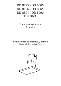 Manual de uso AEG DD8695-M Campana extractora