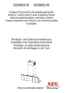 Manual AEG DD9693-M Cooker Hood