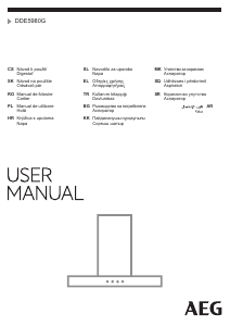 Priručnik AEG DDE5980G Kuhinjska napa