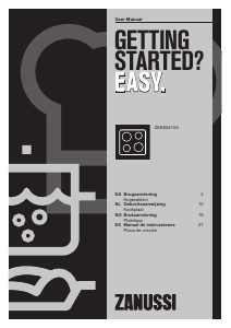 Manual de uso Zanussi ZEE6041XA Placa