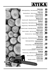 Manual Atika KS 2001-40 Chainsaw