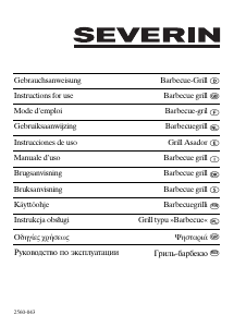 Bedienungsanleitung Severin PG 2785 Barbecue