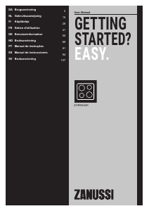 Mode d’emploi Zanussi ZHRN642K Table de cuisson