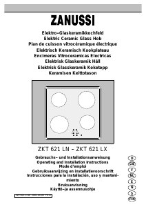 Bedienungsanleitung Zanussi ZKT621LN Kochfeld