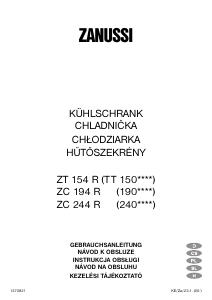 Használati útmutató Zanussi ZC194R Hűtőszekrény