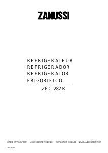 Mode d’emploi Zanussi ZFC282R Réfrigérateur