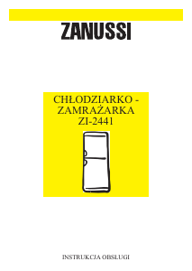 Bedienungsanleitung Zanussi ZI2441 Kühlschrank