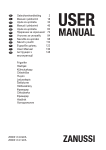 Mode d’emploi Zanussi ZRX51100WA Réfrigérateur