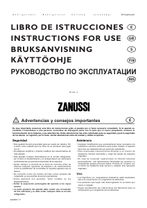 Руководство Zanussi ZT132-3 Холодильник