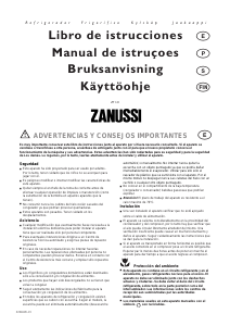 Manual Zanussi ZT141 Frigorífico