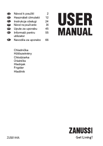 Manual Zanussi ZUS6144A Frigider