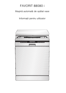 Manual AEG F88080IA Maşină de spălat vase