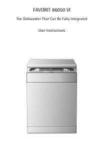 Manual AEG FAV86050VI Dishwasher