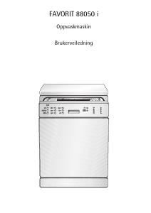 Bruksanvisning AEG FAV88050IM Oppvaskmaskin