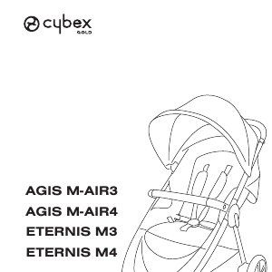 Bruksanvisning Cybex Agis M-Air 4 Barnevogn