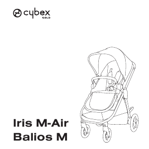 Bruksanvisning Cybex Iris M-Air Barnevogn