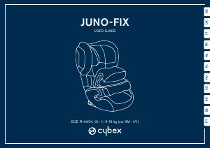 Instrukcja Cybex Juno-Fix Fotelik samochodowy