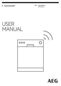 Manual AEG FSK93848P Dishwasher
