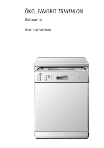 Manual AEG FTRIATHLON-W Dishwasher