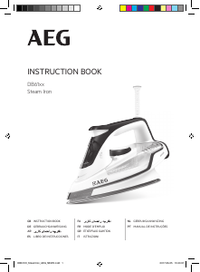 Manual AEG DB6120 Ferro