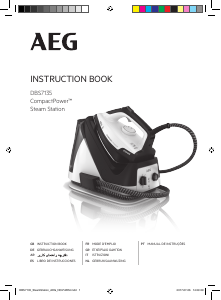 Manual de uso AEG DBS7135 Plancha