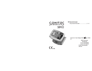 Használati útmutató Sanitas SBM 03 Vérnyomásmérő