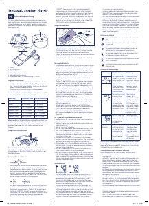 Bedienungsanleitung Tensoval comfort classic Blutdruckmessgerät