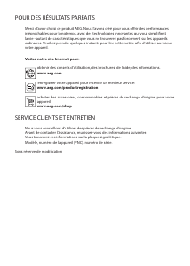 Mode d’emploi AEG PE4541-M Machine à expresso