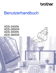 Bedienungsanleitung Brother ADS-2400N Scanner