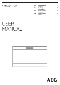 Brugsanvisning AEG AHB32111LW Fryser