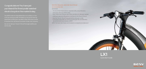 Handleiding BESV LX1 Elektrische fiets