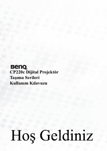 Kullanım kılavuzu BenQ CP220c Projektör