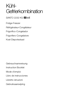 Bedienungsanleitung AEG SANTO2232-4KG Kühl-gefrierkombination