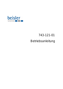 Bedienungsanleitung Beisler 743-121-01 Nähmaschine
