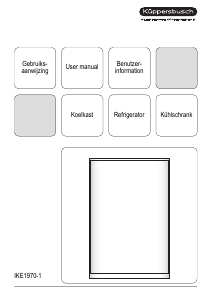 Manual AEG SCT51800S0 Fridge-Freezer