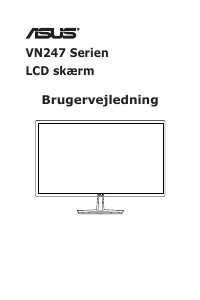 Brugsanvisning Asus VN247 LCD-skærm