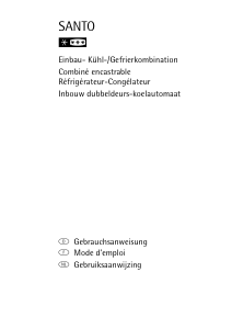 Mode d’emploi AEG SD61240E Réfrigérateur combiné