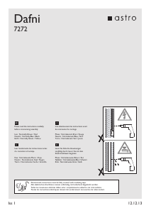 Manual de uso Astro Dafni Lámpara