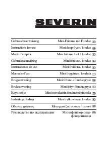 Mode d’emploi Severin FR 2408 Friteuse