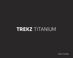 Manual AfterShokz Trekz Titanium Headphone