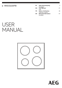 Handleiding AEG HK633220FB Kookplaat
