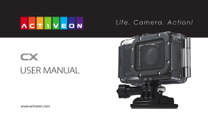 Manual Activeon CX Action Camera