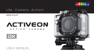 Manual Activeon DX Action Camera