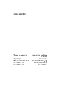 Használati útmutató AEG HK683320FG Főzőlap