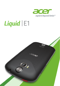 说明书 宏碁Liquid E1手机