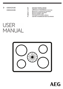 Manual AEG IDE84243IB Plită