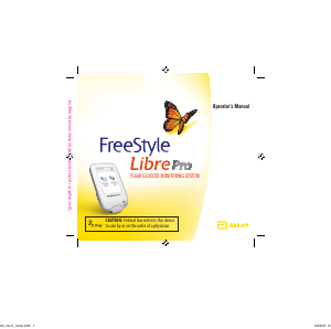 Handleiding Abbott FreeStyle Libre Peo Bloedglucosemeter